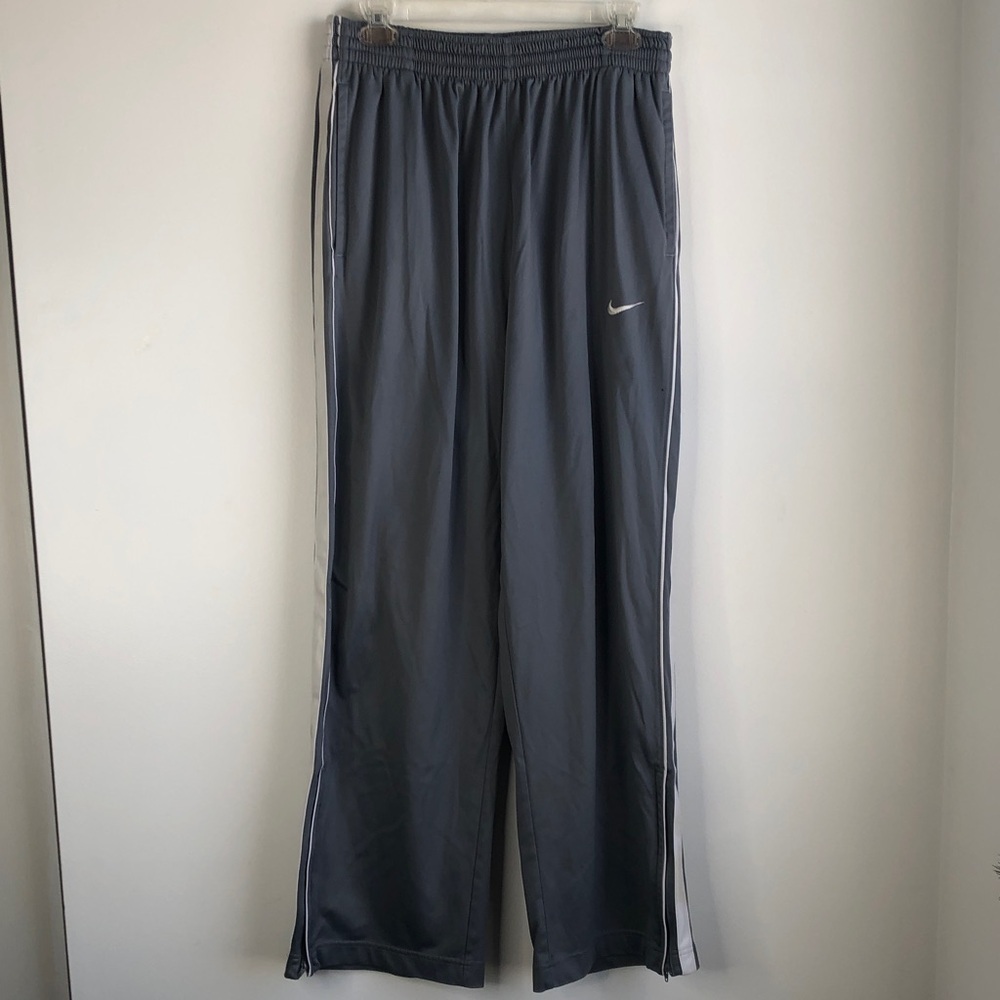 Nike Charcoal Gray Athletic Track Basketball Pants